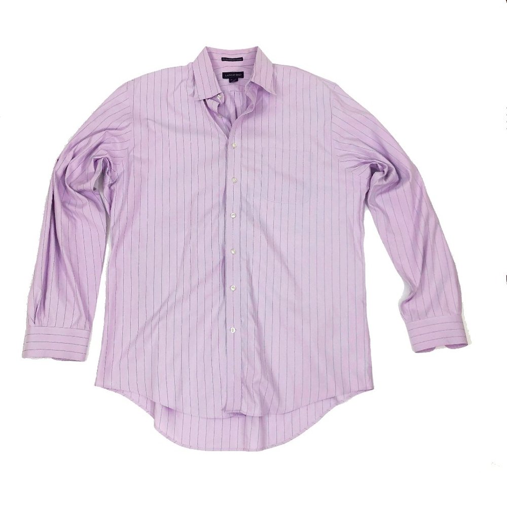 NWOT Lands' End Pinpoint Oxford Traditional Fit